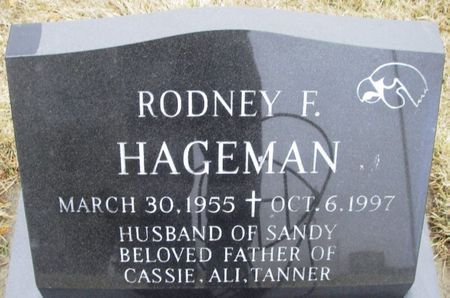 HAGEMAN, RODNEY F. - Winneshiek County, Iowa | RODNEY F. HAGEMAN 