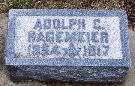 HAGEMEIER, ADOLPH C. - Winneshiek County, Iowa | ADOLPH C. HAGEMEIER 