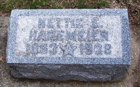 HAGEMEIER, NETTIE E. - Winneshiek County, Iowa | NETTIE E. HAGEMEIER 