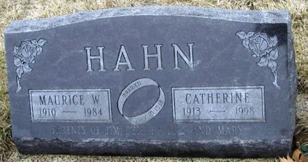 HAHN, MAURICE W. - Winneshiek County, Iowa | MAURICE W. HAHN 