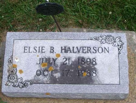 HALVERSON, ELSIE B. - Winneshiek County, Iowa | ELSIE B. HALVERSON 
