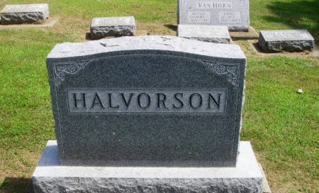 HALVORSON, GUNDER H. FAMILY STONE - Winneshiek County, Iowa | GUNDER H. FAMILY STONE HALVORSON 