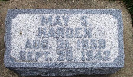 HARDEN, MAY S. - Winneshiek County, Iowa | MAY S. HARDEN 