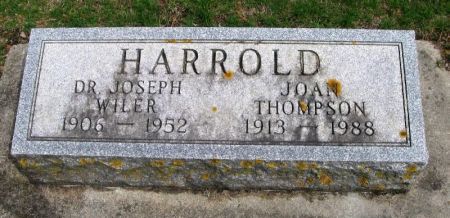 THOMPSON HARROLD, JOAN - Winneshiek County, Iowa | JOAN THOMPSON HARROLD 