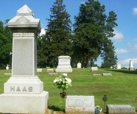 HAAS, JACOB FAMILY STONE - Winneshiek County, Iowa | JACOB FAMILY STONE HAAS 