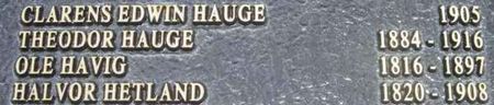 HAVIG, OLE - Winneshiek County, Iowa | OLE HAVIG 