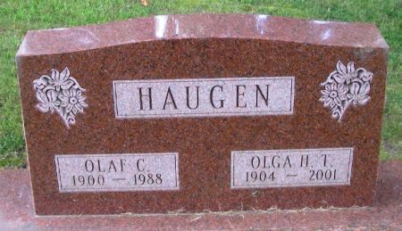 HAUGEN, OLGA H. T. - Winneshiek County, Iowa | OLGA H. T. HAUGEN 