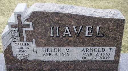 HAVEL, ARNOLD THOMAS - Winneshiek County, Iowa | ARNOLD THOMAS HAVEL 
