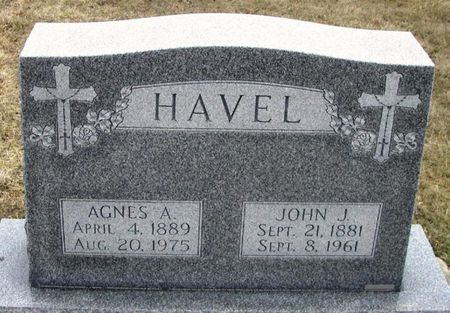 HAVEL, AGNES A. - Winneshiek County, Iowa | AGNES A. HAVEL 