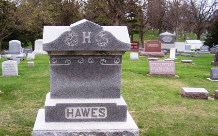 HAWES, DANIEL P FAMILY STONE - Winneshiek County, Iowa | DANIEL P FAMILY STONE HAWES 