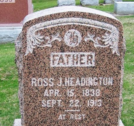 HEADINGTON, ROSS J. - Winneshiek County, Iowa | ROSS J. HEADINGTON 