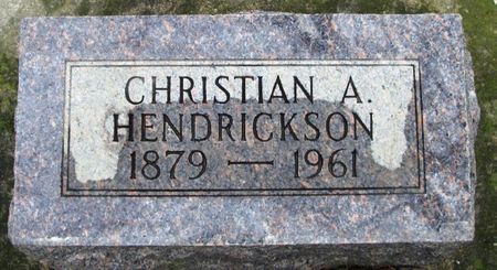 HENDRICKSON, CHRISTIAN A. - Winneshiek County, Iowa | CHRISTIAN A. HENDRICKSON 