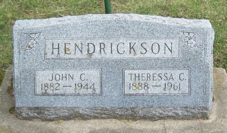 HENDRICKSON, THRESSA C. - Winneshiek County, Iowa | THRESSA C. HENDRICKSON 
