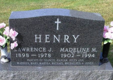 HENRY, LAWRENCE J. - Winneshiek County, Iowa | LAWRENCE J. HENRY 