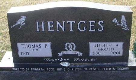 MCCABE HENTGES, JUDITH A. - Winneshiek County, Iowa | JUDITH A. MCCABE HENTGES 