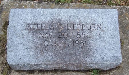 HEPBURN, STELLA D. - Winneshiek County, Iowa | STELLA D. HEPBURN 