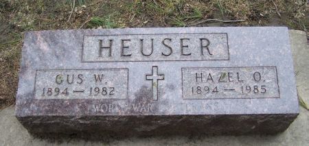 HEUSER, HAZEL O. - Winneshiek County, Iowa | HAZEL O. HEUSER 