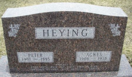 HEYING, AGNES - Winneshiek County, Iowa | AGNES HEYING 