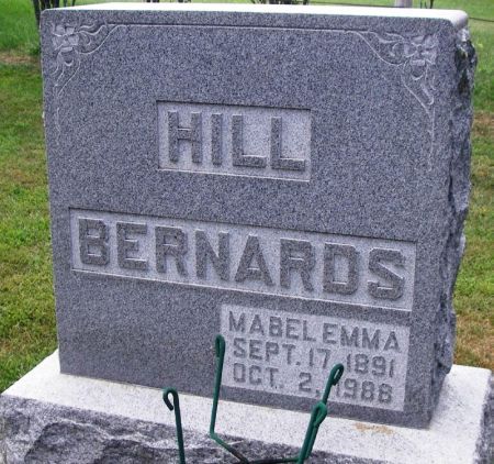 BERNARDS, MABEL EMMA - Winneshiek County, Iowa | MABEL EMMA BERNARDS 