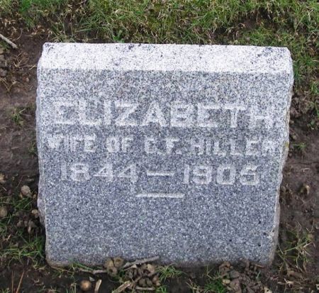 HILLER, ELIZABETH - Winneshiek County, Iowa | ELIZABETH HILLER 