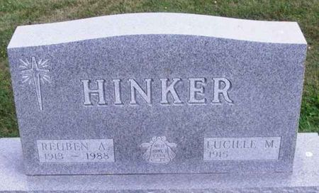 HINKER, RUEBAN A. - Winneshiek County, Iowa | RUEBAN A. HINKER 