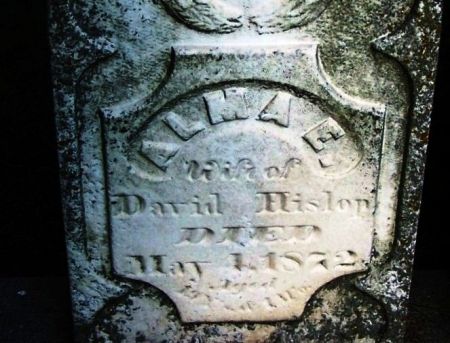 HISLOP, ALMA E. - Winneshiek County, Iowa | ALMA E. HISLOP 