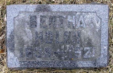 HOLEN, BERTHA - Winneshiek County, Iowa | BERTHA HOLEN 