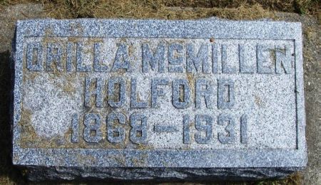 MCMILLEN HOLFORD, ORILLA - Winneshiek County, Iowa | ORILLA MCMILLEN HOLFORD 