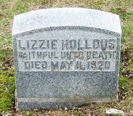 HOLLOUS, LIZZIE - Winneshiek County, Iowa | LIZZIE HOLLOUS 