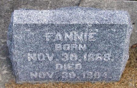HOLMES, FANNIE - Winneshiek County, Iowa | FANNIE HOLMES 