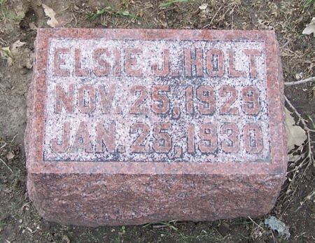 HOLT, ELSIE J. - Winneshiek County, Iowa | ELSIE J. HOLT 