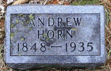 HORN, ANDREW - Winneshiek County, Iowa | ANDREW HORN 