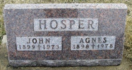 HOSPER, AGNES - Winneshiek County, Iowa | AGNES HOSPER 