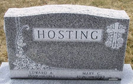 HOSTING, EDWARD ANTON - Winneshiek County, Iowa | EDWARD ANTON HOSTING 