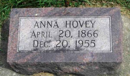 HOVEY, ANNA - Winneshiek County, Iowa | ANNA HOVEY 