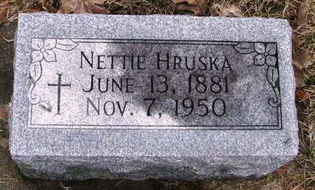 HRUSKA, NETTIE - Winneshiek County, Iowa | NETTIE HRUSKA 