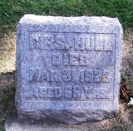 HULL, J. W. MRS. - Winneshiek County, Iowa | J. W. MRS. HULL 