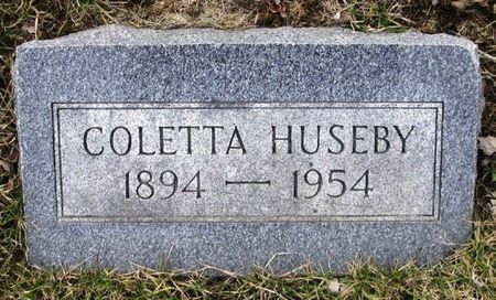 HUSEBY, COLETTA - Winneshiek County, Iowa | COLETTA HUSEBY 
