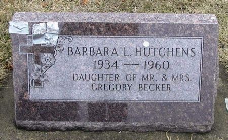 BECKER HUTCHENS, BARBARA L. - Winneshiek County, Iowa | BARBARA L. BECKER HUTCHENS 