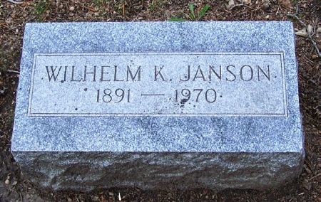 JANSON, WILHELM K. - Winneshiek County, Iowa | WILHELM K. JANSON 