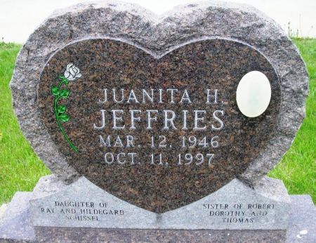 SCHISSEL JEFFRIES, JUANITA H. - Winneshiek County, Iowa | JUANITA H. SCHISSEL JEFFRIES 