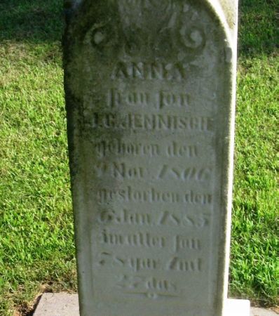 JENNISCH, ANNA - Winneshiek County, Iowa | ANNA JENNISCH 