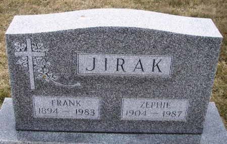 JIRAK, ZEPHIE - Winneshiek County, Iowa | ZEPHIE JIRAK 