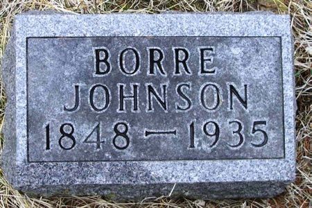 JOHNSON, BORRE - Winneshiek County, Iowa | BORRE JOHNSON 