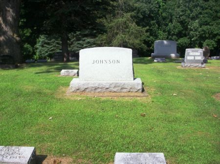 JOHNSON, MELVIN A. FAMILY STONE - Winneshiek County, Iowa | MELVIN A. FAMILY STONE JOHNSON 