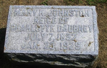 JOHNSTON, MARY K. - Winneshiek County, Iowa | MARY K. JOHNSTON 