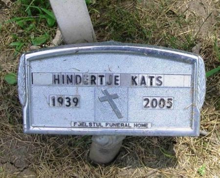 KATS, HINDERTJE - Winneshiek County, Iowa | HINDERTJE KATS 