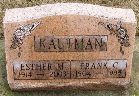 KAUTMAN, ESTHER M. - Winneshiek County, Iowa | ESTHER M. KAUTMAN 