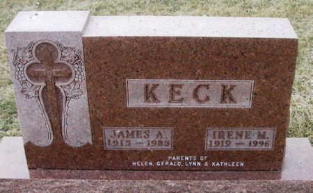 KECK, JAMES A. - Winneshiek County, Iowa | JAMES A. KECK 