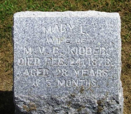 KIDDER, MARY L. - Winneshiek County, Iowa | MARY L. KIDDER 